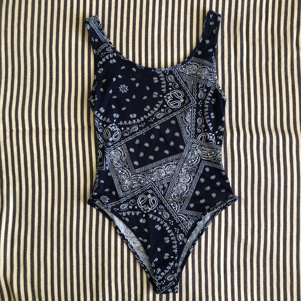 Paisley bodysuit